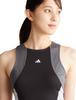 adidas Techfit Color Block Training Crop Tank Top JSD29 Black Women's (IK7916) J/S