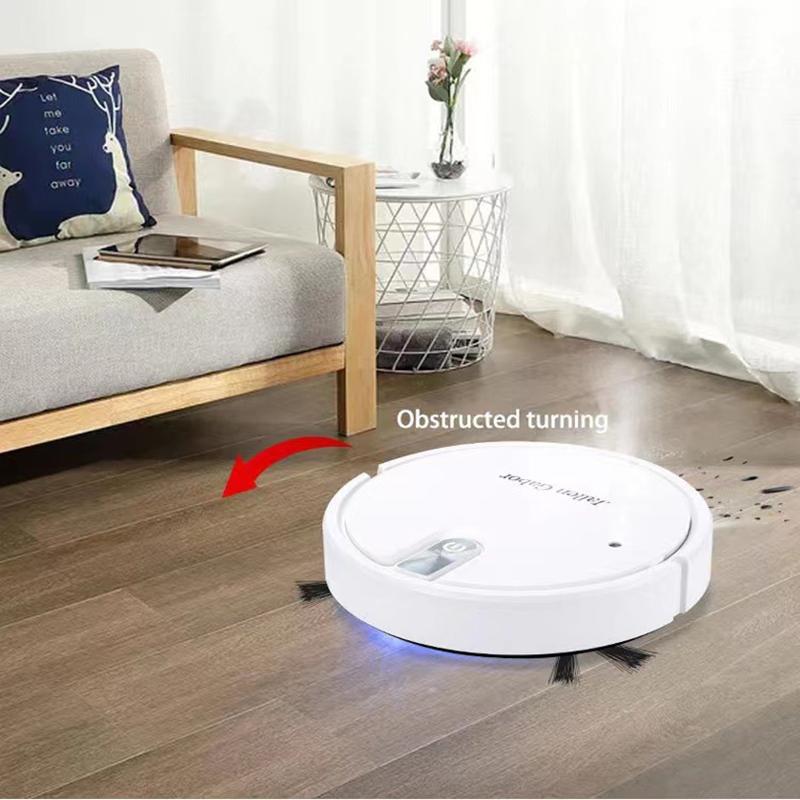 Robot de măturat inteligent 1 buc Acasă Energie 3 în 1 Mașină de curățat Aspirator reîncărcabil