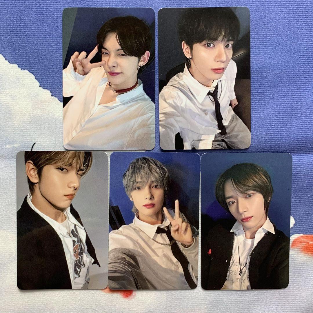 

[USED] TXT Kpop Nara SANCTUARY US Exclusive Trading Cards 5 Pieces