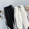 2023 Women's High-Waist Loose Fit Straight-Leg Sports Pants for Spring & Autumn