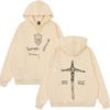 Daniel Caesar Son of Spergy Tour Print Hoodie Herren Damen Mode Sweatshirt Vintage Langarm Pullover