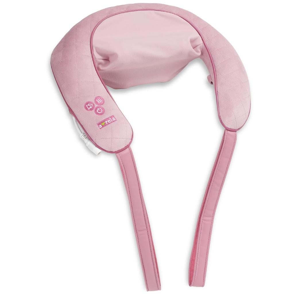 ALINCO Nakke Nakke og Skulder Lettvekt og med Baby MCR8324P Massasjeapparat, Trådløst, Massasjeapparat, Kompakt, Varmeapparat, Trico, Rosa,