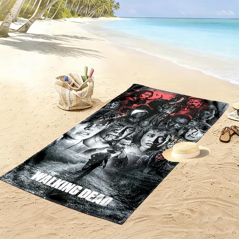 Fantasy Realms: Epic Journeys Unfold beach towel Outdoor camping Portable for travel quick-drying swim towel Outdoor pool towel Absorbent bath towel
