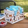 Insulated Lunch Bag Cat Design Waterproof 15x20x14 cm Lunch Tote Portable Thermal Cooler for Adults Kids
