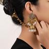 Bohemian Tassel Birdcage Bell Earrings - Retro Fashion with Ethnic Flair