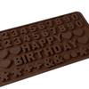 Chocolate Candy Mold Cute Silicone Baking Mold Reusable for Ice Cube Jelly Pudding CC‑103