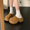 2025 spring and summer new Internet celebrity popular bag head slippers women's fashion versatile thick bottom one pedal fashion slippers