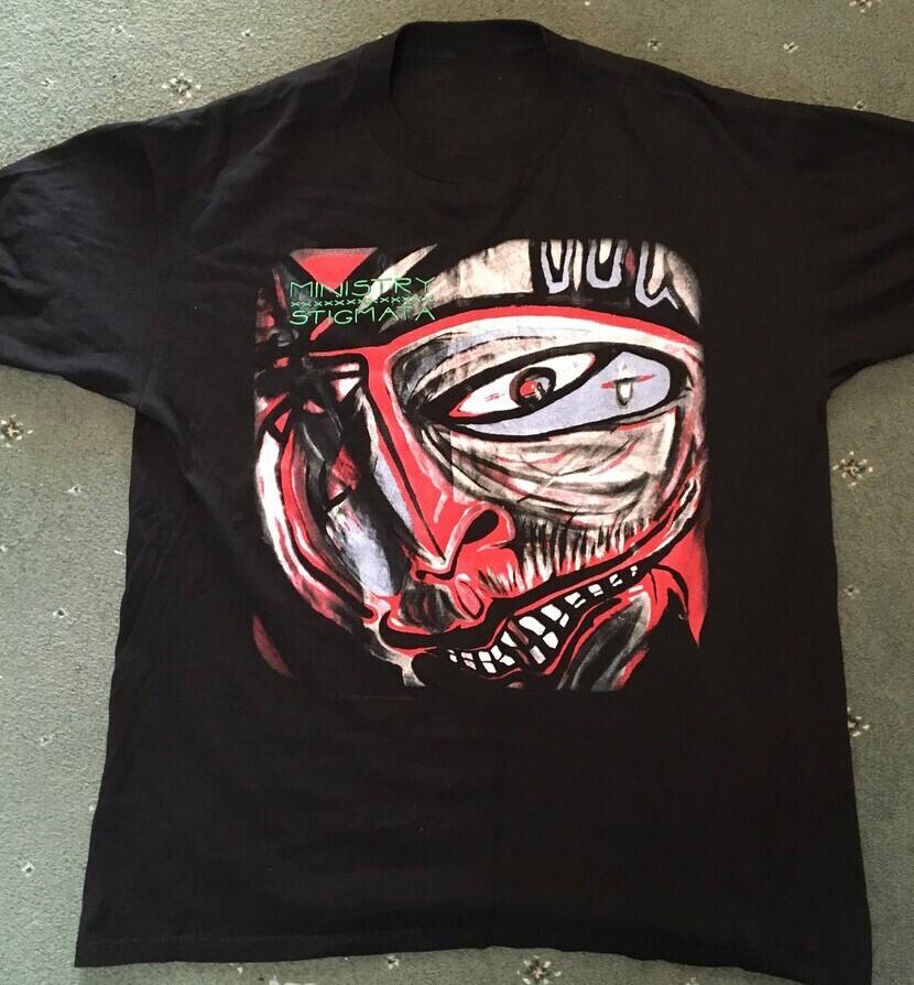 1991 MINISTRY STIGMATA the Land of Rape and Honey T-shirt Unisex S-5Xl LI1477 Unisex T-Shirt S
