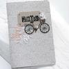 Bike Shape Cutting Die DIY Scrapbook Stencil Mold Paper Embossing Tool for Greeting Card