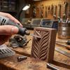 Small Rotating File Grinding Head Set Wood Drill Bit Rust-proof Rotary File Cutter Woodworking Steel Carving Knife Cutter Tools