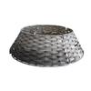 Hand-Woven Christmas Tree Skirt Basket Ornament 
