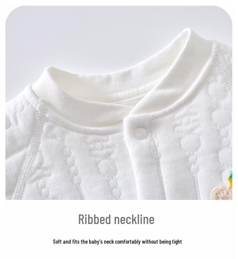 Unisex Winter Jumpsuit: Thick Cotton-Padded Baby Romper for Autumn & Winter