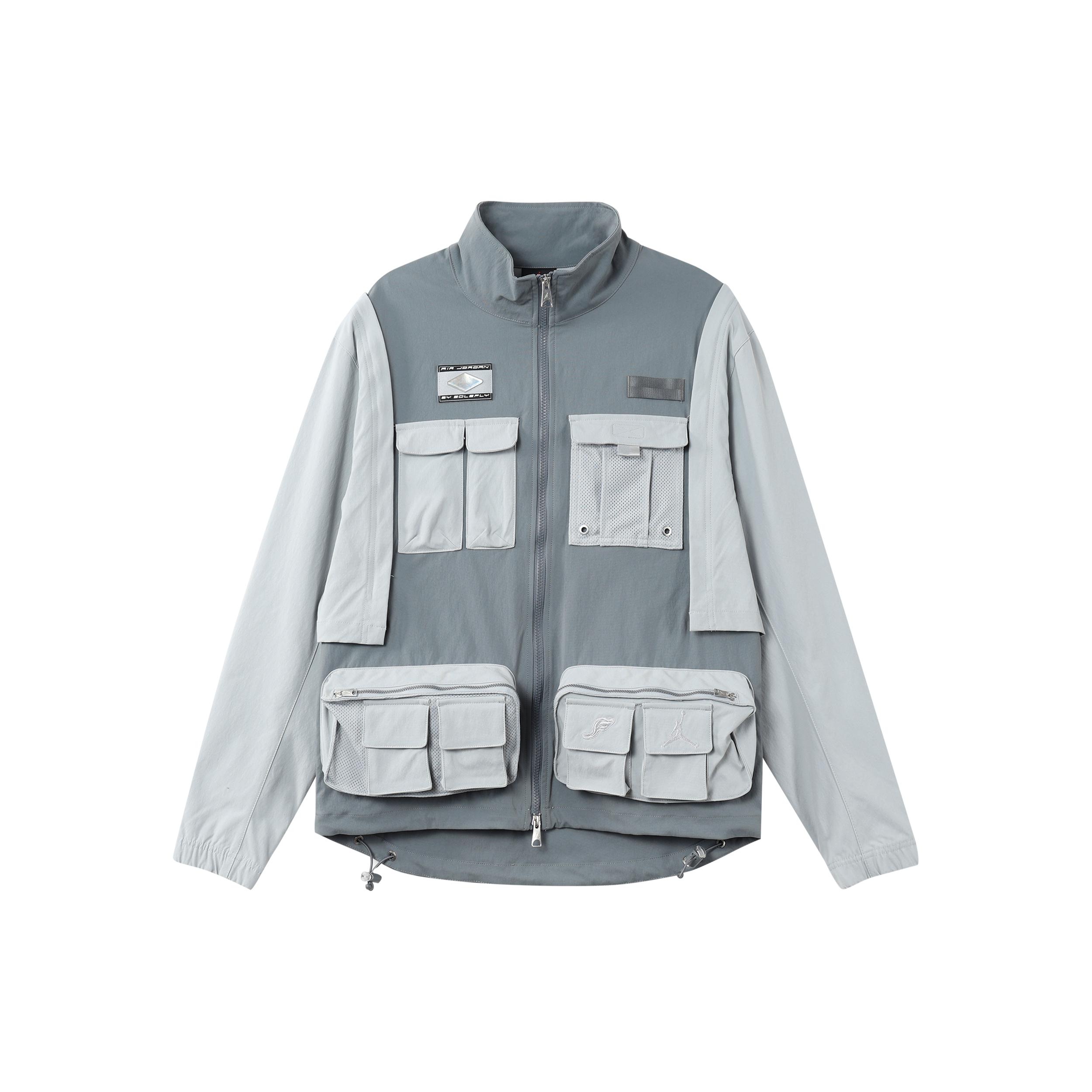 Jordan Jacket Asia Version Men s Light Smoke Gray DV7516-077 M