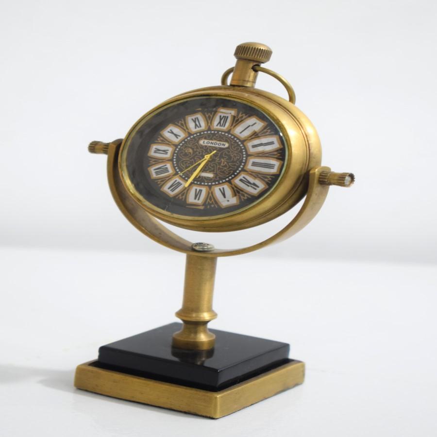 

Винтажные латунные настольные часы на мраморном основании – 12 см, настольные часы в морском стиле с элегантным акцентом на домашний декор как
