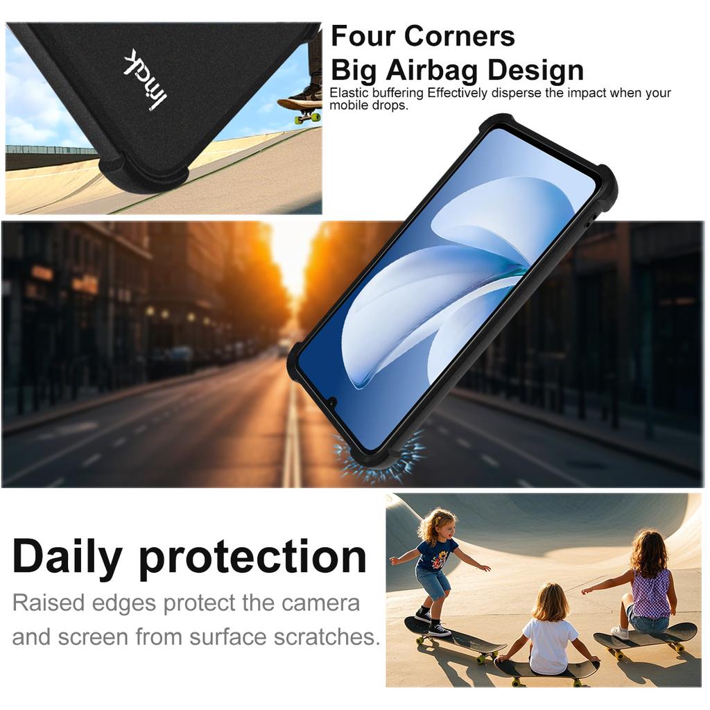 Realme Note 70 / 70T 4G Phone Case IMAK Shock-resistant Soft Case