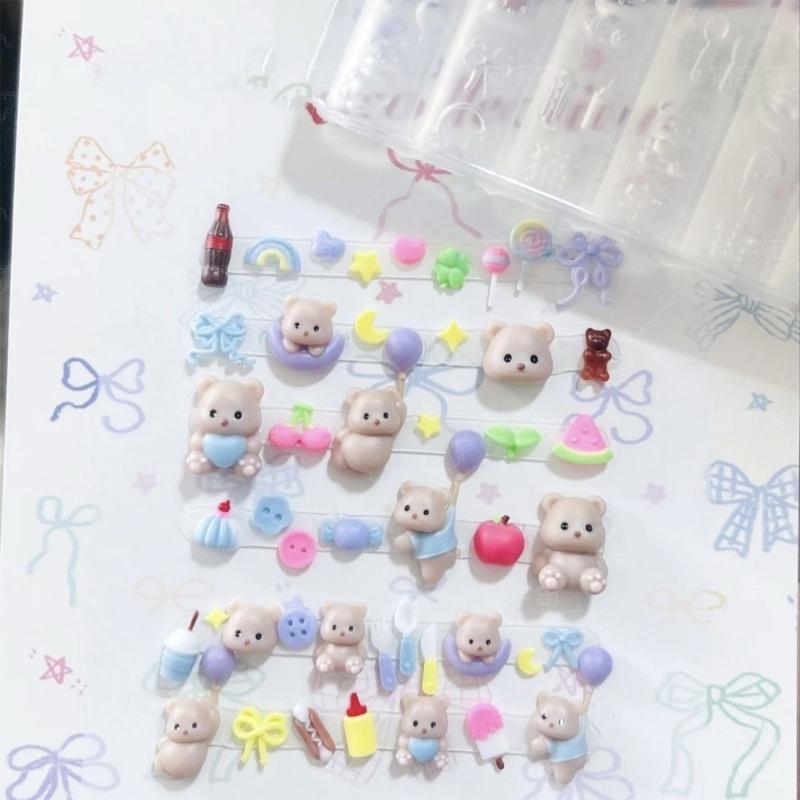 Multifuntional Nails Molds Styling Mold Animal Theme Nails Accessories Moulds Suitable for Accessories Enhancement