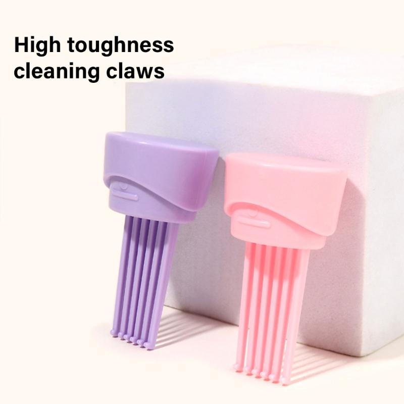 Creative Mini Hair Brush Cleaners Combs Cleaning Tool for Easy Comb Cleaning and Hair Removal Reusable Hair Comb Cleaner