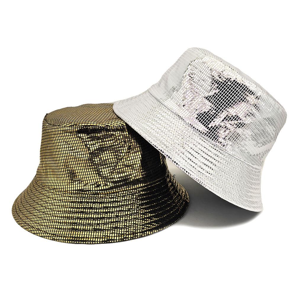 Fashion Bling Panama Women Men Decorate Bucket Hat Hiphop Spring Summer Sunscreen Fisherman Hat Unisex Outdoor Sun Gorras Travel
