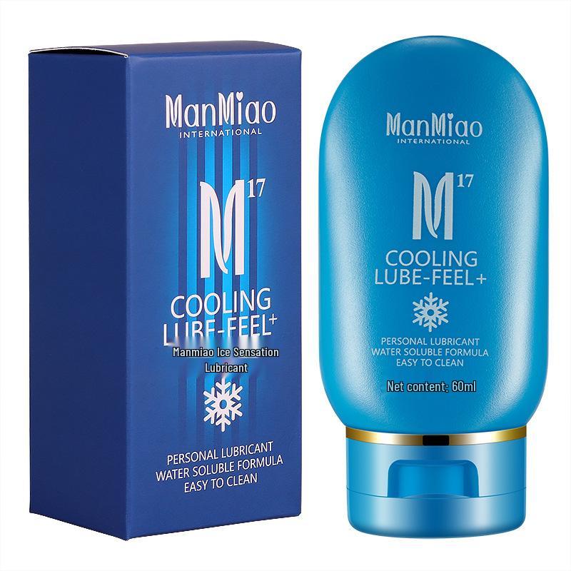 ManMiao Ice-Heat Water-Soluble Lubricant for Men & Women, 60ml