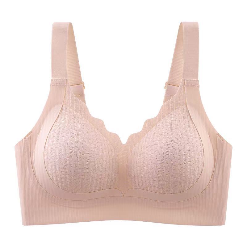 Seamless Bra Women's Soft Support Fixed Cup Bra Women's Gathering Bra Anti-sagging Secondary Breast Bra Bras Without Underwire Push Up Bra
