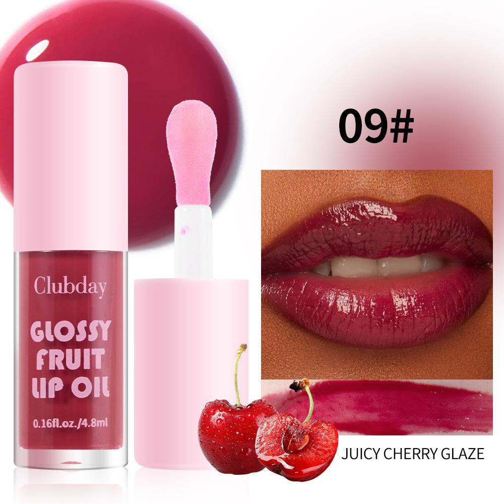 20 Farben Fruchtiges Perlen-Feuchtigkeitsspendendes Gelee-Lippenöl Langanhaltender feuchtigkeitsspendender Wasserglanz-Lipgloss Schimmernder, warmer Lippenfarbton