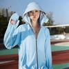 UPF10 + Sunscreen Clothing Women's Summer 1011 New UV Protection Ice Silk Large Size Cycling Sunscreen Clothing Breathable Thin