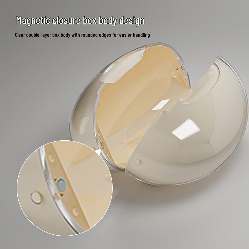 Cremeweiße High-End Luxus-Taschentuchbox für Zuhause - Eleganter Papierserviettenhalter für Wohnzimmer oder Couchtisch