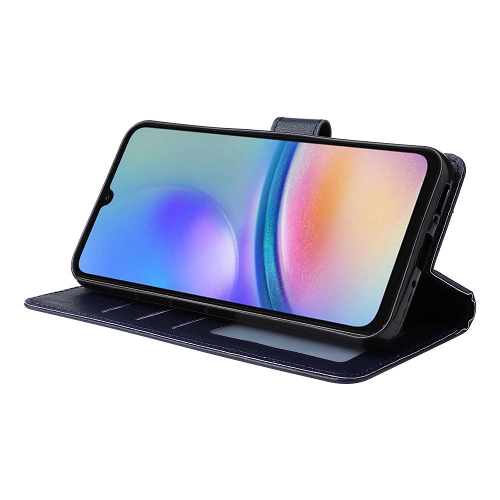 For Samsung Galaxy A25 5G (Global) (161.0 x 76.5 x 8.3mm) Case PU Leather Wallet Cell Phone Stand Cover
