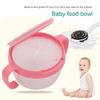 BPA-freier Doppelgriff, auslaufsicherer Futternapf, Snackbehälter für Kinder, Babys und Kleinkinder