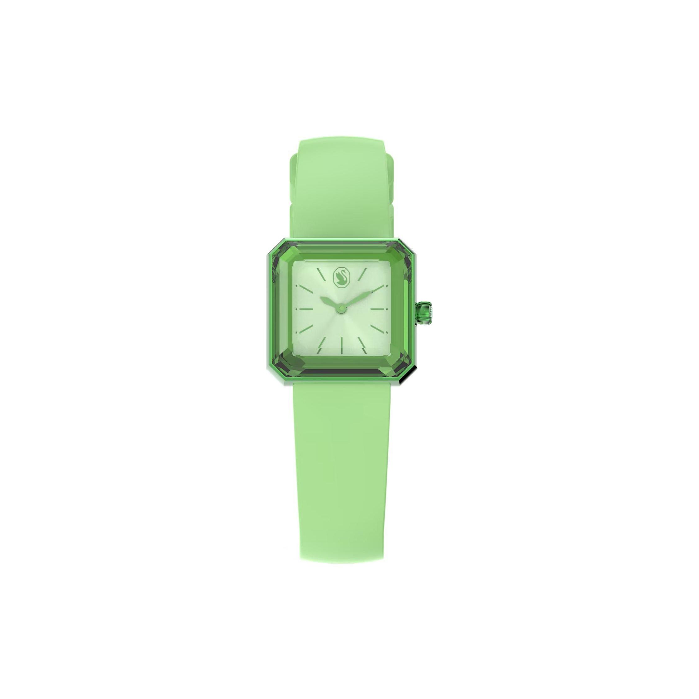 SWAROVSKI Montre Femme  5624379 - Bracelet Silicone Vert