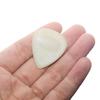 30x33mm Electric Guitar Picks Ox Bone Guitar Finger Picks Guitar Plectrums Natural Guitar Ukulele Picks Guitar Accessory