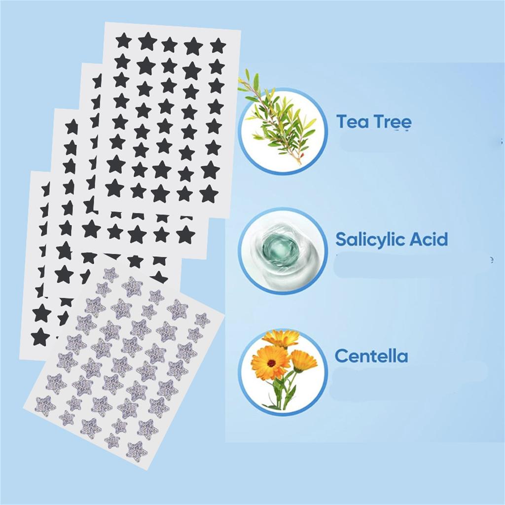 Patchs Anti-Acné Grande Capacité Patchs Anti-Boutons, Adorables Couvre-Boutons, Patchs Anti-Acné Hydrocolloïdes à l'Acide Hyaluronique 400 Pièces