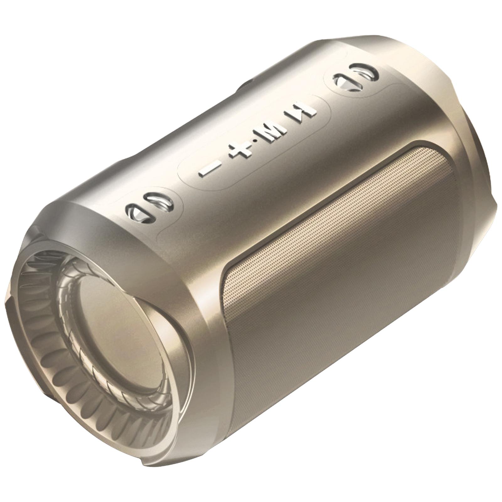 

Bluetooth-compatible Speaker Stereo Sound Outdoor Music Player Portable Subwoofer BLE5.0 Built-in 2200mAh Battery золотой