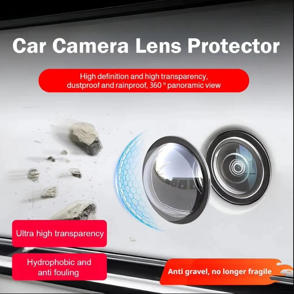 For BYD Leopard 5 8 Denza B5 B8 Ti 3 Ti 7 Car Camera Protection Cover 360° Panoramic Anti-fog Function Camera Lens Cover