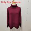 Autumn Winter Women Sweater With High Neck Knitted Fabric For Casual Lounge Wear