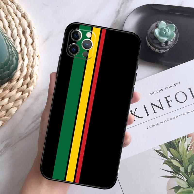 

Чехол для телефона Bob Marley Rasta Lion для iPhone 15 14 13 12 11 16 Pro Max Plus Mini 7 8 X XS Max XR Задняя крышка iPhone 13 mini