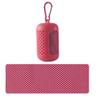 Portable Circular Silicone Wrapped Cold Towel Cooling Towel Quick Drying Polyester Fiber Towels Beach Accessories Sport Fitness