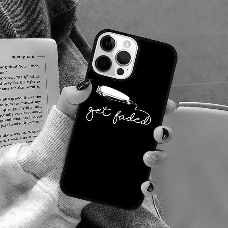 Barber Pole Scissor Phone Case for iPhone 17 Air 16 16e 15 Plus for Apple 13 11 12 14 Pro Max Cover coque Shell