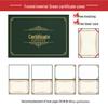 A4/A3 Honor & Graduation Certificate with Customizable Inner Page & Protective Outer Case