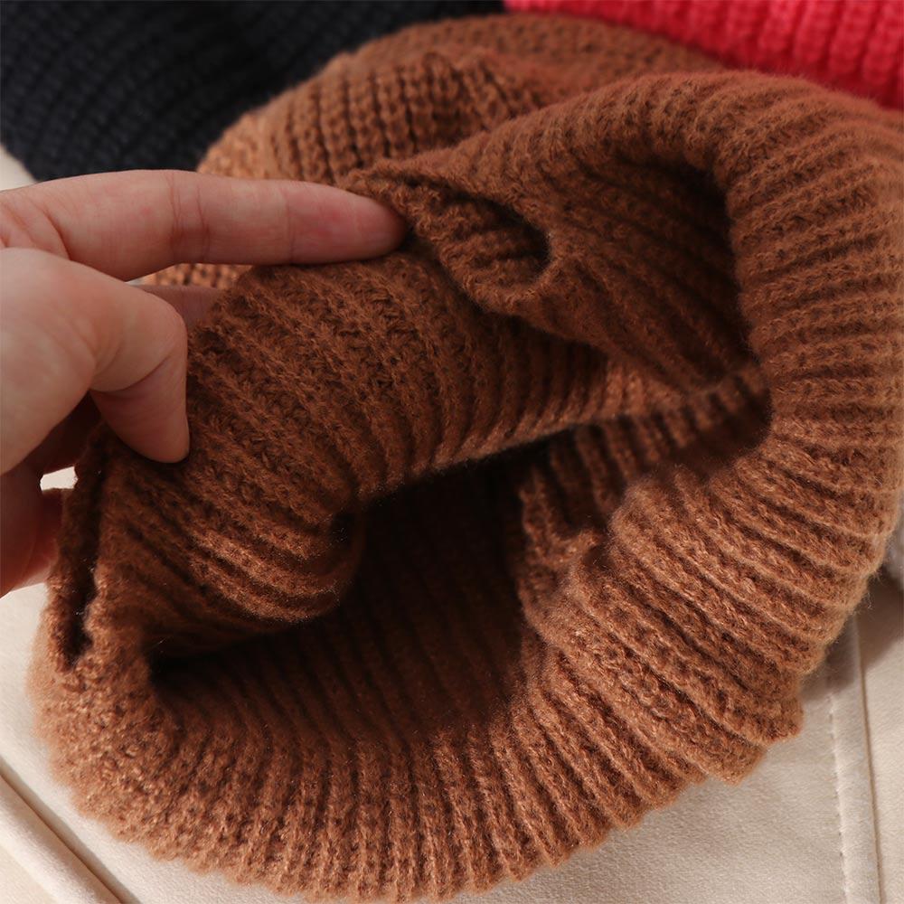 Warm Full Face Knit Hats Windproof Beanies Hat Trendy Ski Mask Hat  Unisex