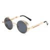 New Men Round Sunglasses Men Women Retro Punk Men's Fishing Eyeglasses Outdoor Shades Eyewear UV400
