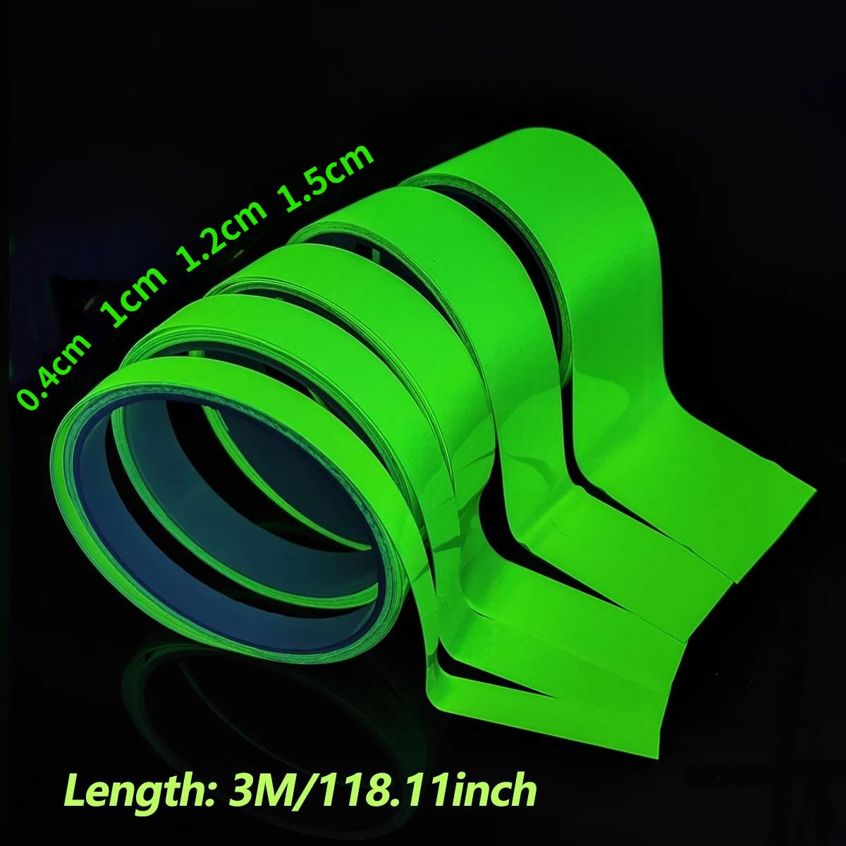 

Светоотражающая лента, снаряжение для кемпинга, аксессуары для походов, уличные инструменты, защитные наклейки для автомобиля, светящиеся предупреждающие светящиеся ночные ленты 0.4cm 3m 1pc