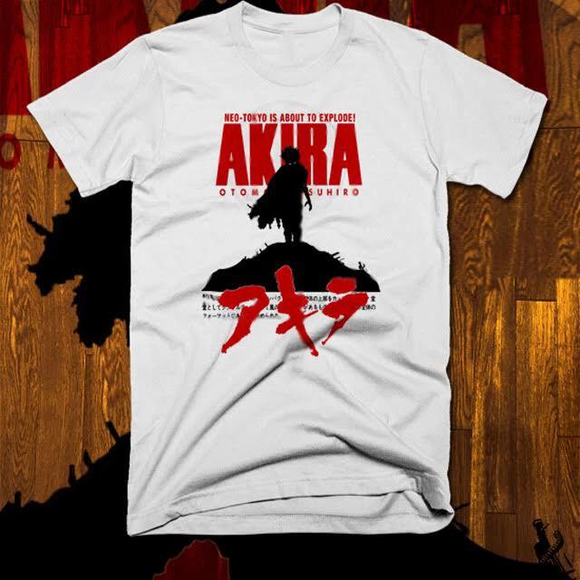 Akira Neo Tokyo anime T-shirt, retro comic, Japan, cyberpunk, Tetsuo, new 4XL
