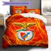 SL Benfica Football Club  Pattern Bedding Quilt Set  Home Decoration  Gift (1 * duvet cover + 2 * pillowcase  without core)