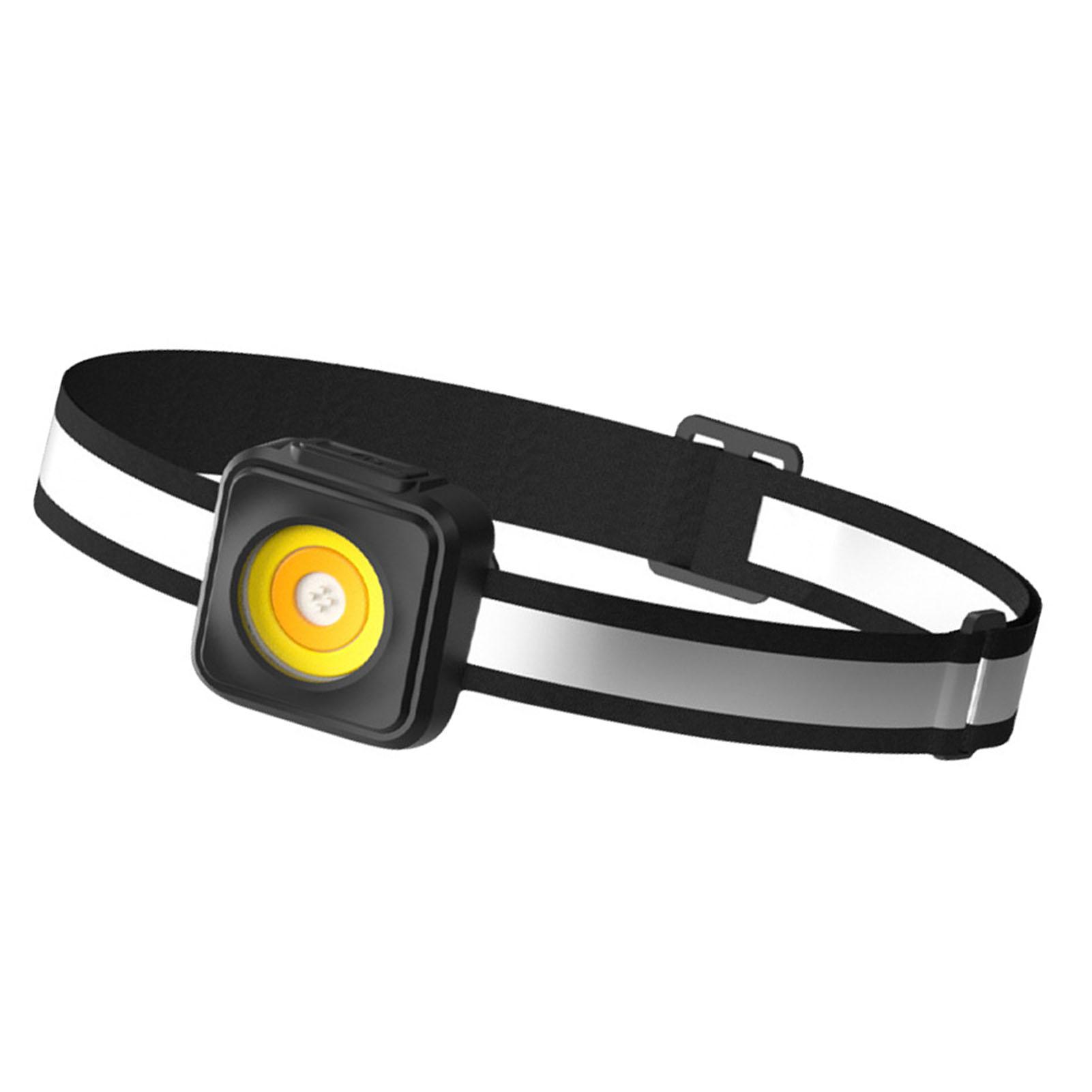 

Налобный фонарь Тип C Лампа XPG Противоскользящий 3 уровня регулируемой яркости Перезаряжаемый налобный фонарь