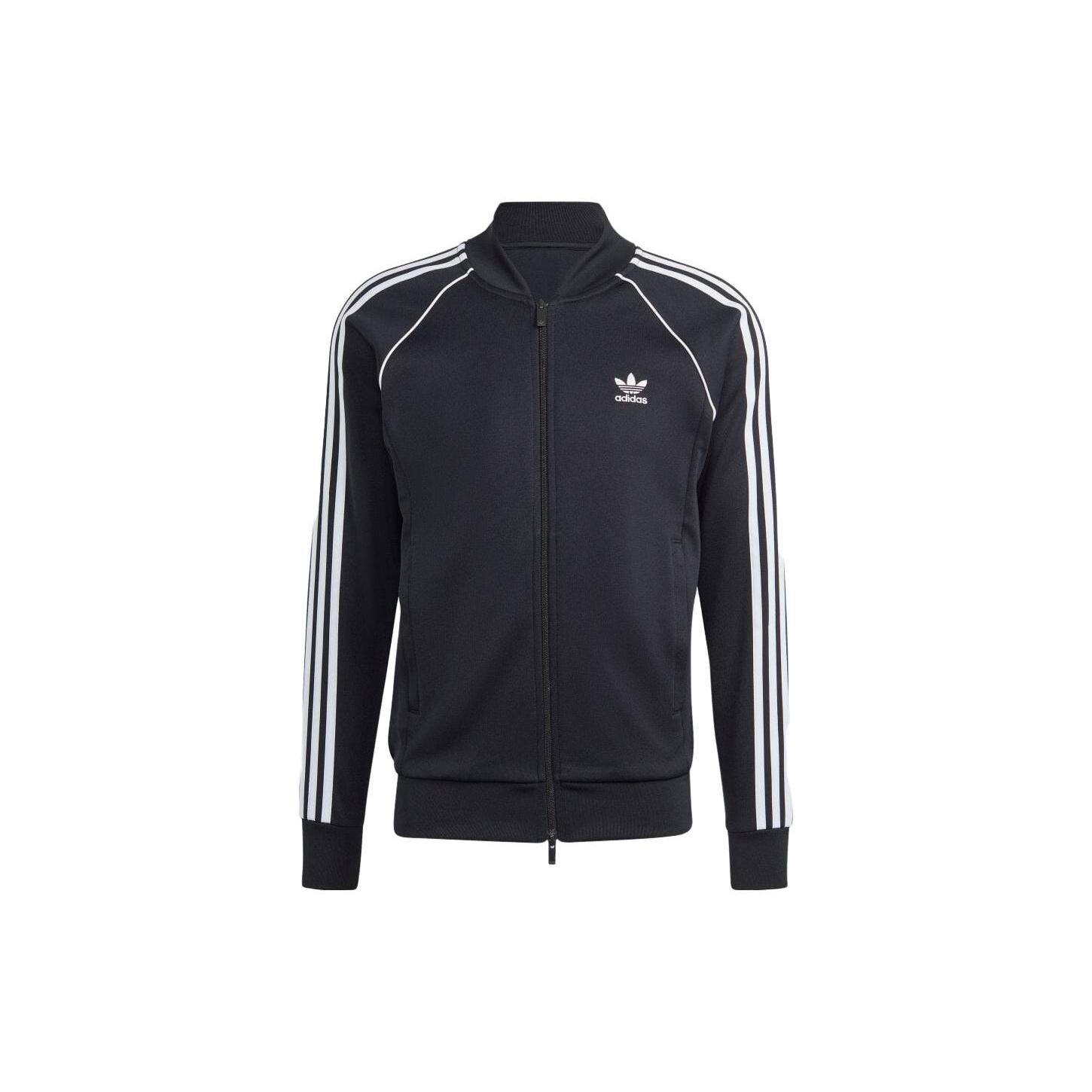 adidas originals Adicolor Classics SST Track Jacket  Black White  Men s IM4545 S