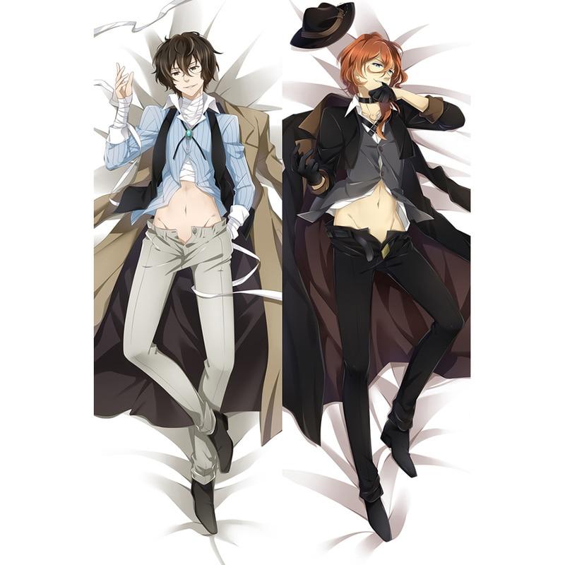 

60x180 см Bungo Stray Dogs Dakimakura чехол для обнимания тела наволочка с аниме принтом Dazai Osamu наволочка украшение дома