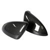 2PCS Rearview Mirror Cover Carbon Fiber Replaceable Backing Car Replacement for MK7 MK7.5 R
