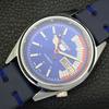 REFURBISHED SEIKO 5 AUTOMATIC 6309A VINTAGE JAPAN MENS BLUE DIAL WATCH A441146-4
