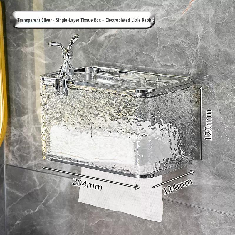 

Водонепроницаемый настенный держатель для туалетной бумаги без проколов